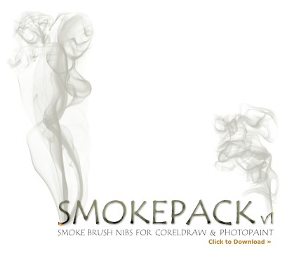 Smokepack v1 Corel Brush Pack