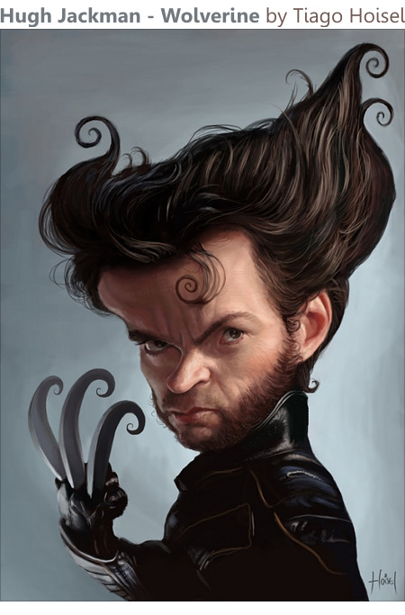 Hugh Jackman - Wolverine by Tiago Hoisel